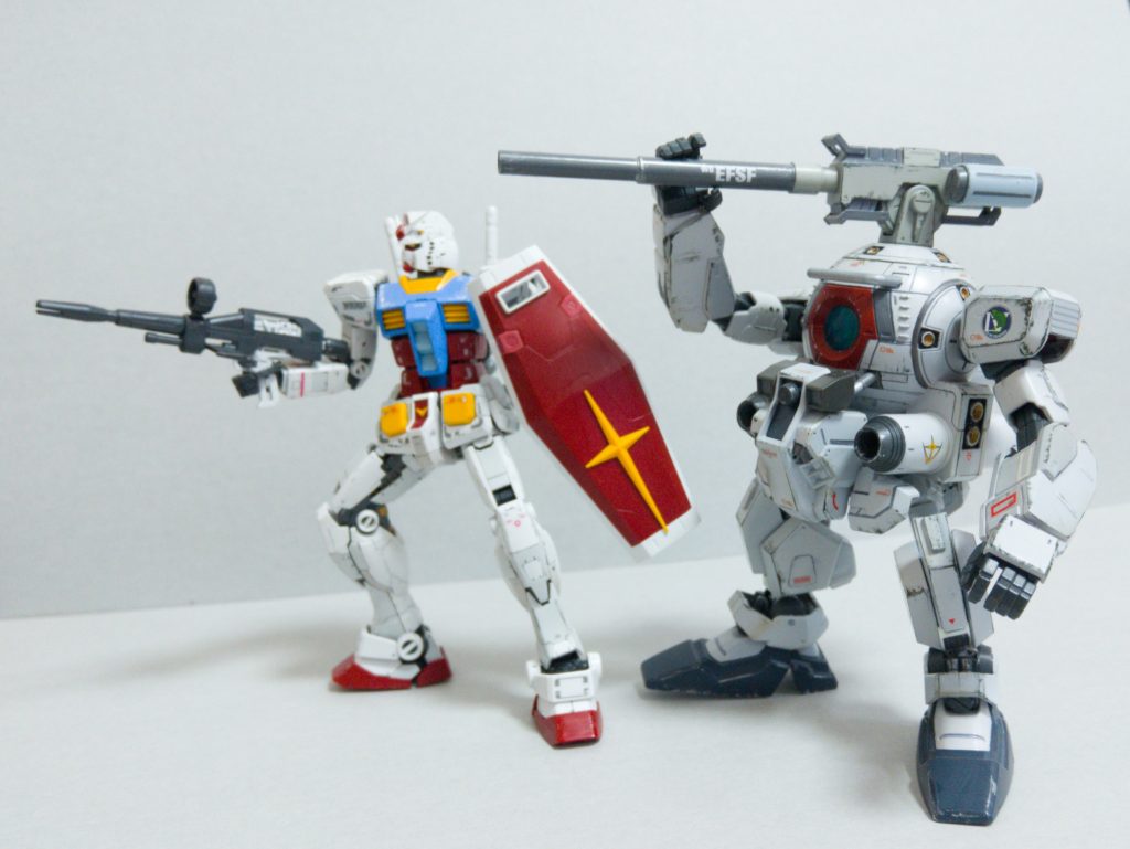 このUc0088年においてもRX-78はベンチマークである。
我々がRX-78の稼働機体を保有していることは本社には秘密だ。