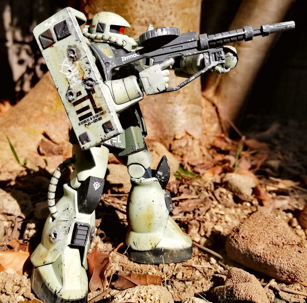 家の木の下で撮りましたwシールドがいい感じ♪(*´ω｀*)
    +