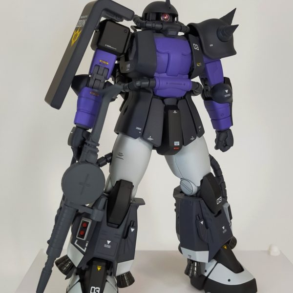 MG MS-06R-1A ZAKUⅡ 【黒い三連星】｜モルガナさんのガンプラ作品｜GUNSTA（ガンスタ）