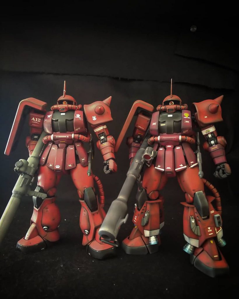MG シャア専用高機動型ザク–4枚目/制作者：kengp