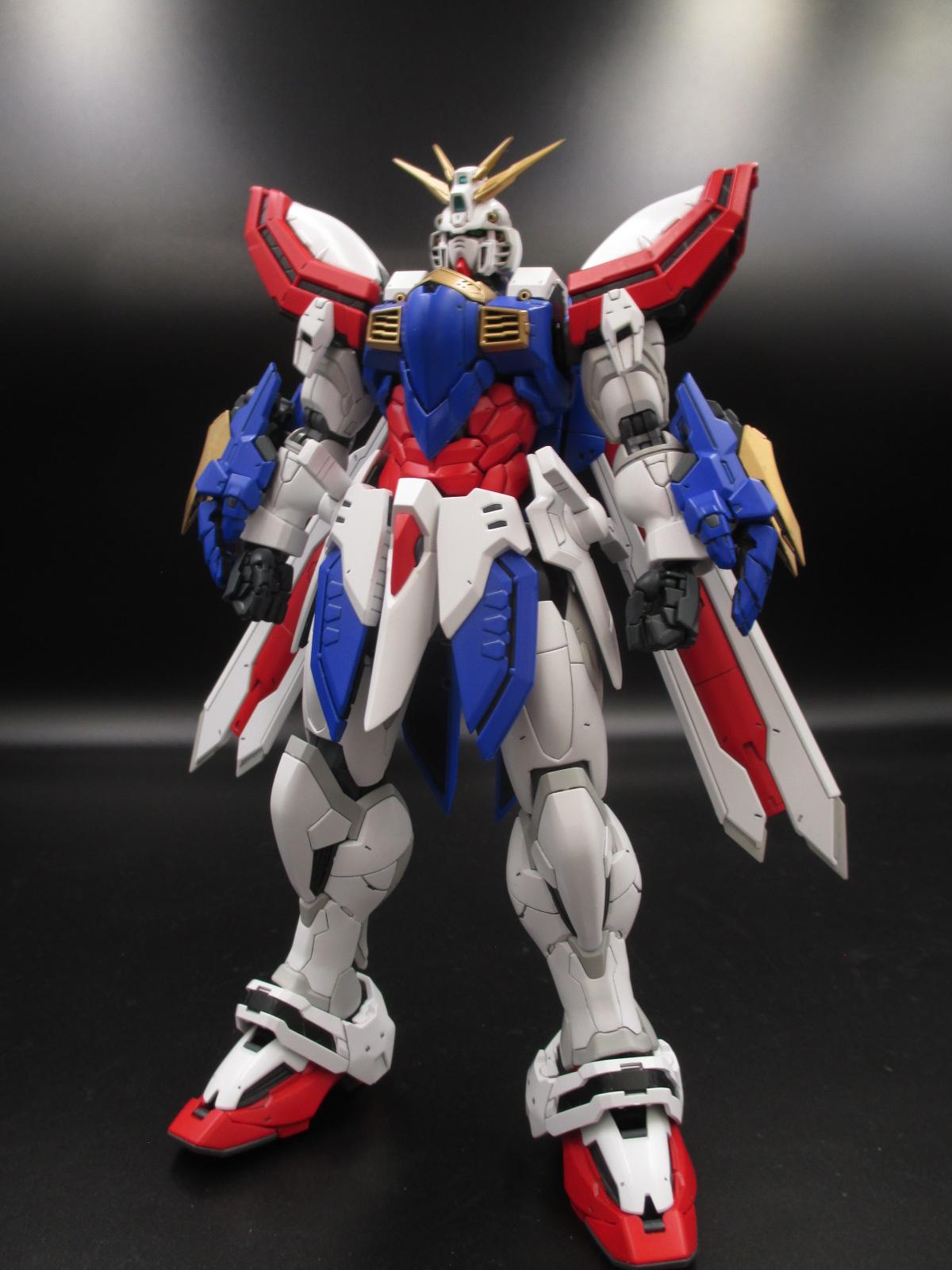 ハイレゾリューションモデル ゴッドガンダム｜ろぼ3さんのガンプラ作品｜GUNSTA（ガンスタ）