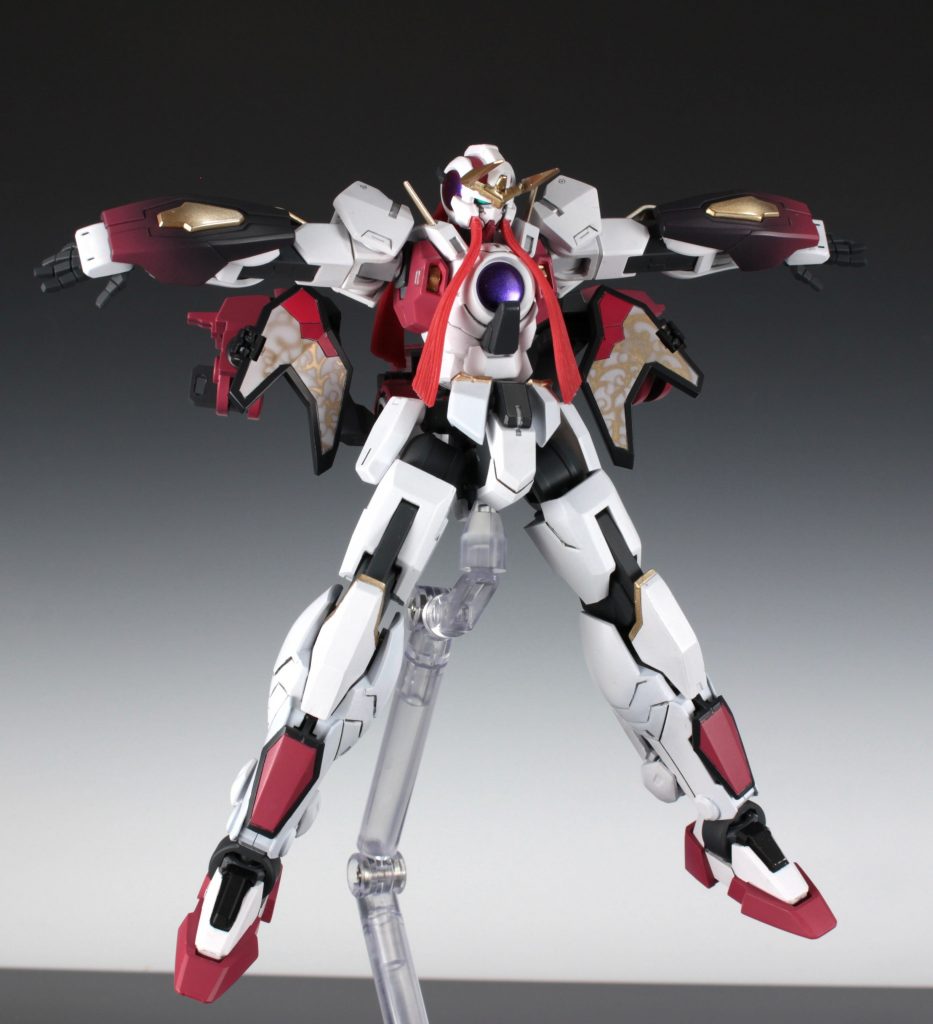 戦国夜叉ナドレの切り札
【トライアルモード】
ヴェーダとの接続を利用してＧＮドライヴを持つ期待に干渉。
ガンプラバトル上では１試合に１度相手のトランザムを強制停止できる。