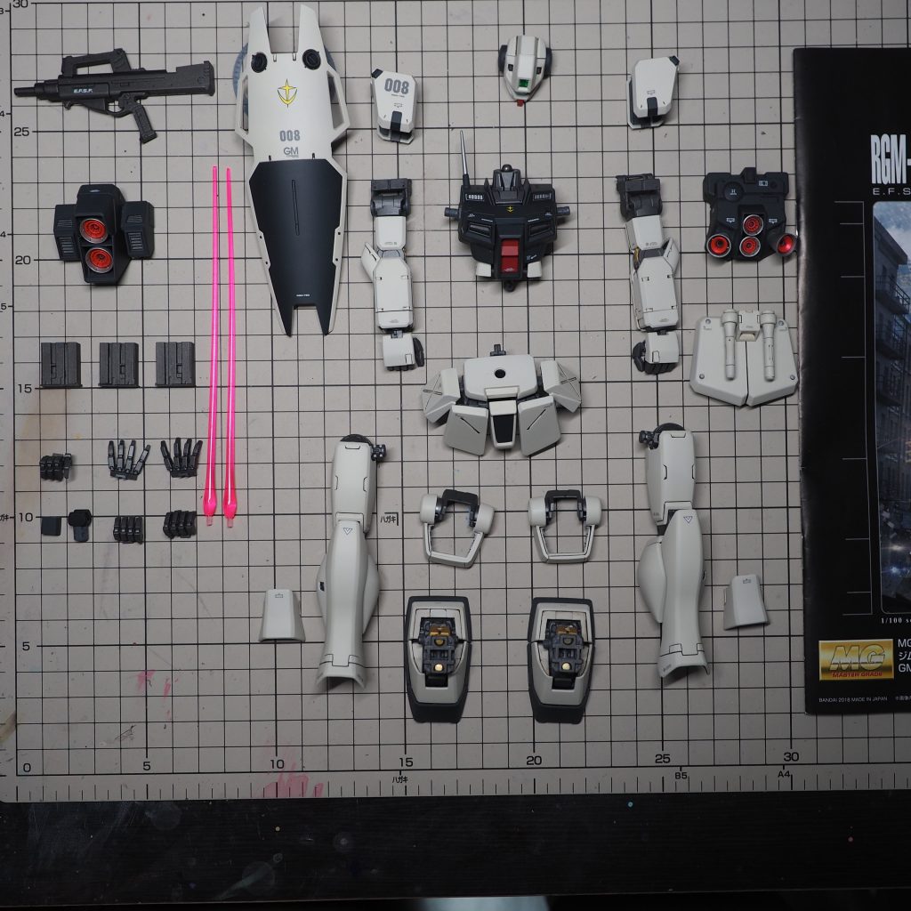 最終組み立て前チェック