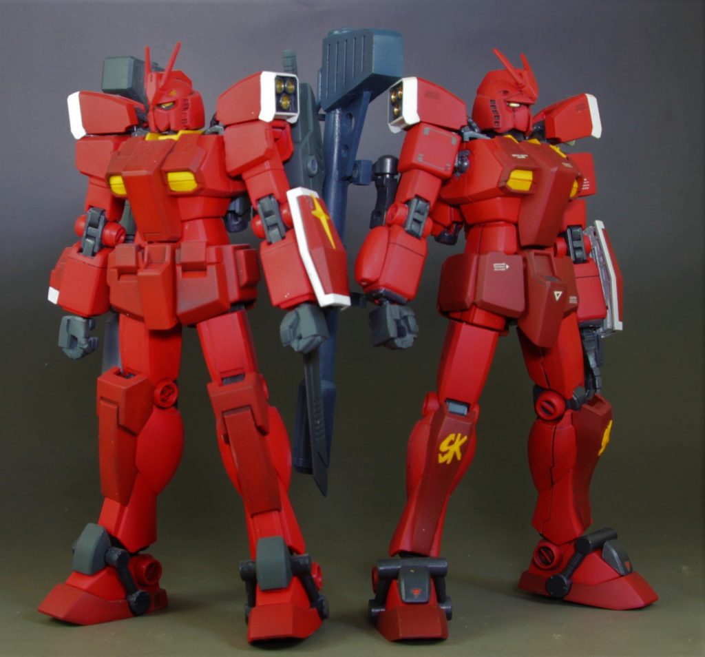 レッドウォーリアとツーショット