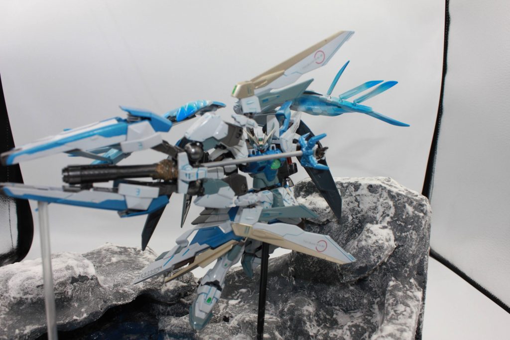 メインの弓矢はミキシングで制作しています。
この弓矢が重すぎてジオラマまで作ることになりましたが...