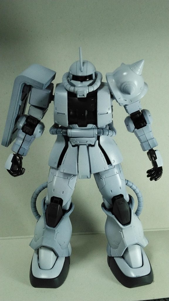 塗装完了後の組みたて
組み立て時に少し塗装剥げたけどそこは開き直ってチッピングで誤魔化す事にした