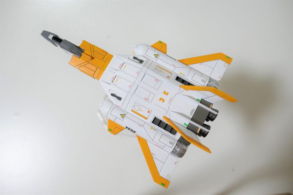 こんな感じでディテールアップしてあります。デカールも多めに貼りました。