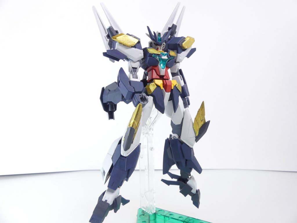 ウラヌスアーマー【BEYOND】：ウラヌスアーマーを最終決戦用にアップグレードした最終決戦仕様。コアドッキングカスタムの予備パーツを利用したアサルト装甲はビーム攻撃に対する耐性を持つ。腰後ろのアーマーはジュピターヴのマルチウェポンコンテナに変更。足首をジュピターヴに変え、コアドッキングカスタム系統のパーツを大放出して増加装甲を形成。