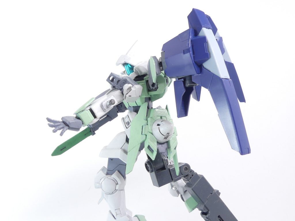 【次回予告予定】前回の予定から１改分早めて･･･ユーラヴェンガンダム【BEYOND】。「GBNW:EX」最後の改造ガンプラ（強化パーツ除く）です。