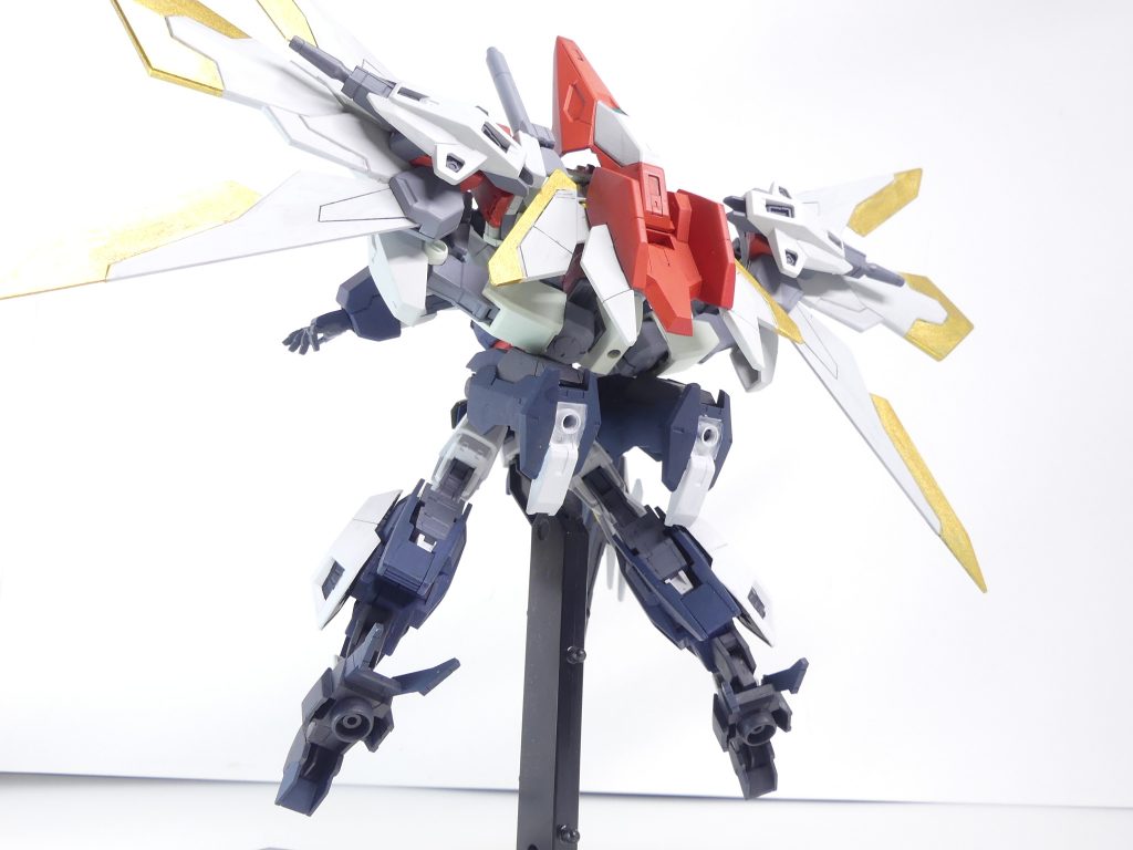 後ろから。いろんな意味で詰め込んだ結果、とにかく扱いが一苦労。やっぱりコアドッキング系統は自分には合わないのかな。