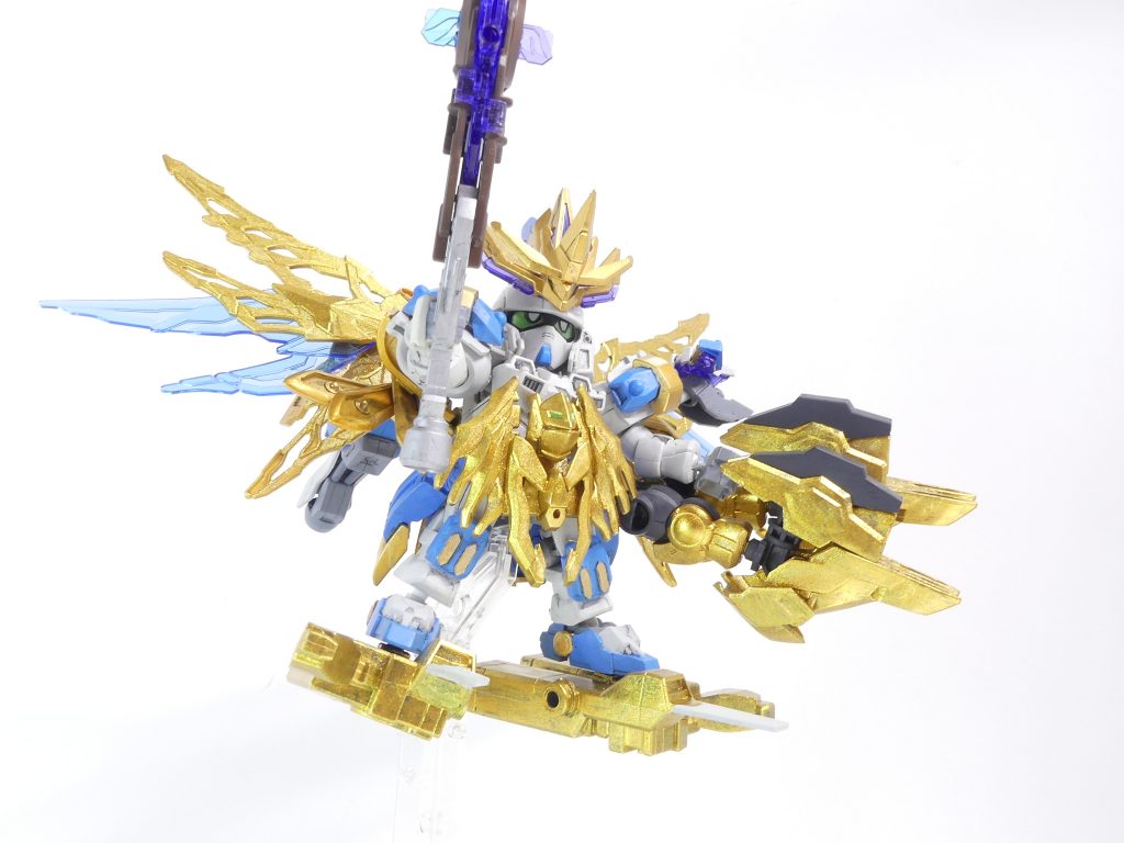 アルザス。こっちも、お前に隠していた物を見せようか。真のテンペストールギスの、暴風を・・・！ストームグリフォン、ドッキングモード！ウイング・ウインドメモリ直結・・・グランドテンペスト！！ 