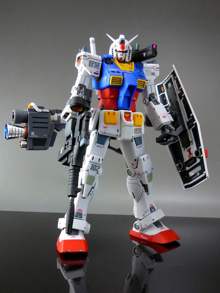 ★全身フラットコート仕上げ×メタリック部分塗装箇所はグロスコートする事によって、質感の違うメリハリの利いた全体像を目指しました！