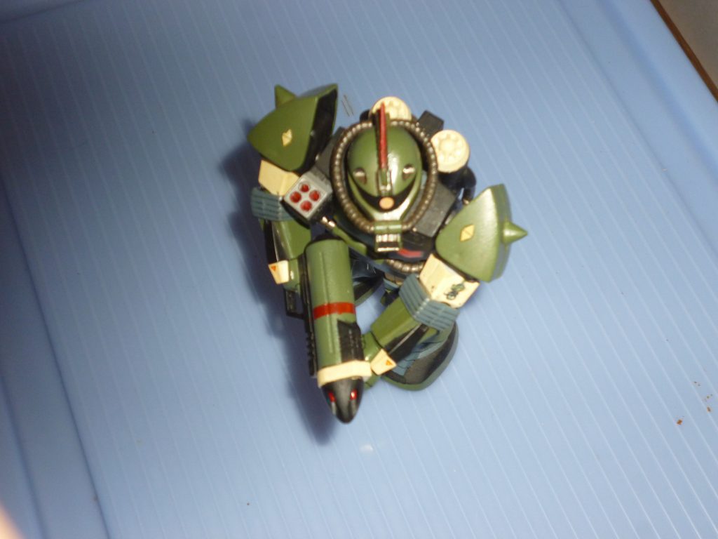 最後までご覧いただきありがとうございました。やはりMSVは良いですね。実はここのところ、過去に製作したMSVの旧キットをいくつか投稿させていただいているのですが、なぜかHGUCなどを手間暇かけて改造した作品よりも、設定通りに色を塗っただけのストレート組みMSVの方が良い評価をもらえていたりします（苦笑）。自分も含めて、MSV好きの方って意外といらっしゃるんですね。最後になりますが、本作品をご覧になっての感想などいただけますと幸いです。

さて、現在９月２日に向けていろいろと新作をいじっています。なんとか当日には披露できるよう頑張っておりますので、ご興味があればまた是非のぞきに来てください。