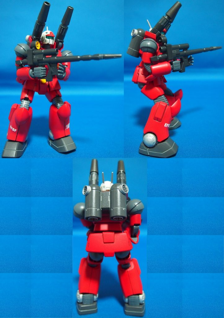 ホワイトベースのカタパルトから発進するイメージで。