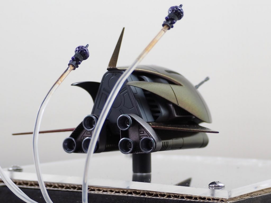 【安室奈美恵仕様】旧キット モビルアーマーエルメス–2枚目/制作者：abn22631