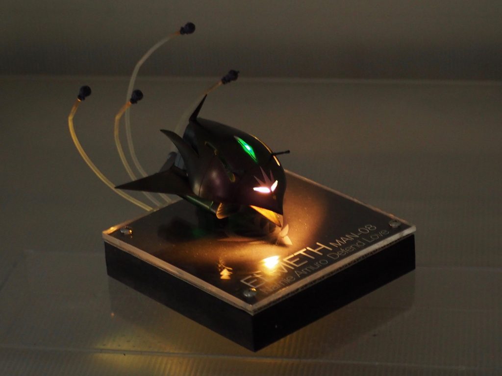 【安室奈美恵仕様】旧キット モビルアーマーエルメス–3枚目/制作者：abn22631