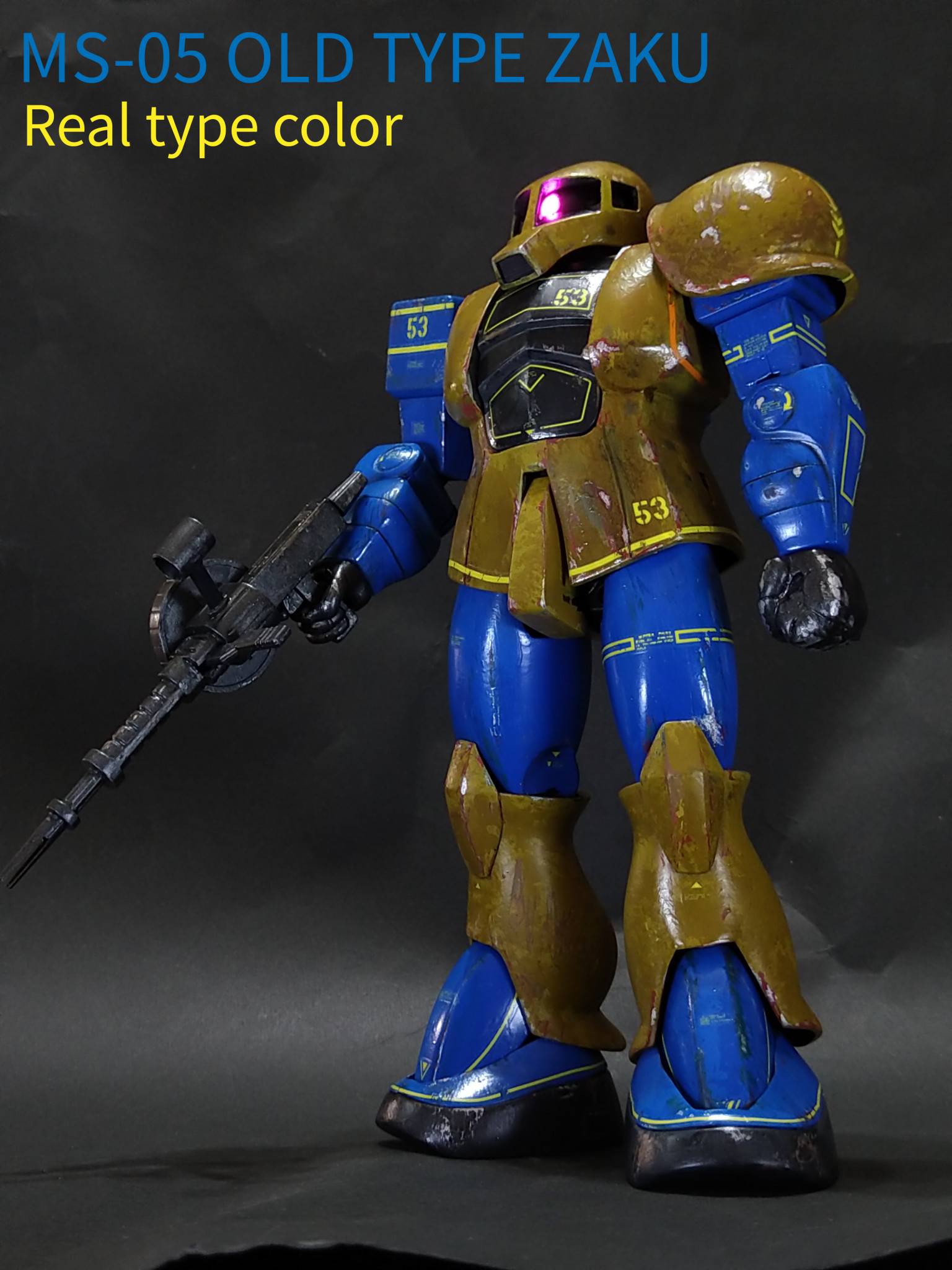 1 100 リアルタイプ 旧ザク Anton1000さんのガンプラ作品 Gunsta ガンスタ