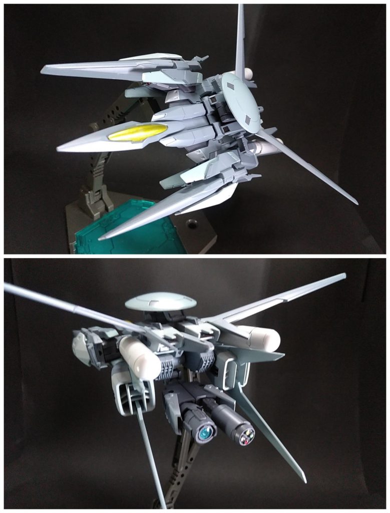 高高度無人観測機ヘイムダルオーライザーとエールストライカーを組み合わせて製作された支援機。索敵、地形解析などデータ収集に特化しているため武装火器は装備されていない。オーライザーのGN粒子の質量軽減効果とエールストライカーの推進力で戦闘エリアの制限がなければ、成層圏付近まで上昇する事が可能。「ヘイムダル」は北欧神話に登場する神の名で、アスガルドの入口近くに住み見張り役をしている。ラグナロクを告げる笛、ギャラルホルンの持ち主でもある。