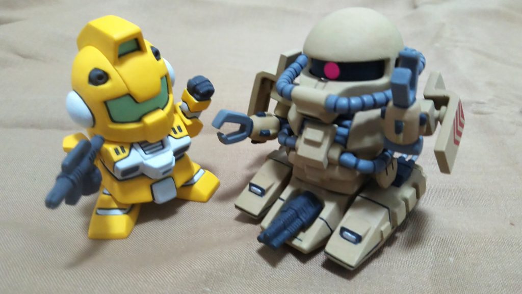 非戦闘タイプな機体はなんかかわいい😊