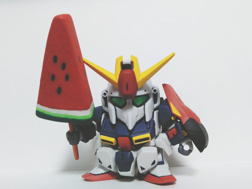 後からオマケで作った追加武器、「スイカバー」です。 