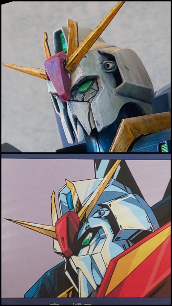 顔は、個人的な好みで一番だと思っている「水星へ愛をこめて」のEPジャケットを目指しました。比較すると鼻の頂点を中心に、もっとボリュームを付けるべきだったと反省してます。っつーか反省点だらけです。だけどせっかく作った可愛い我が子なので、観て戴ければ幸いです。