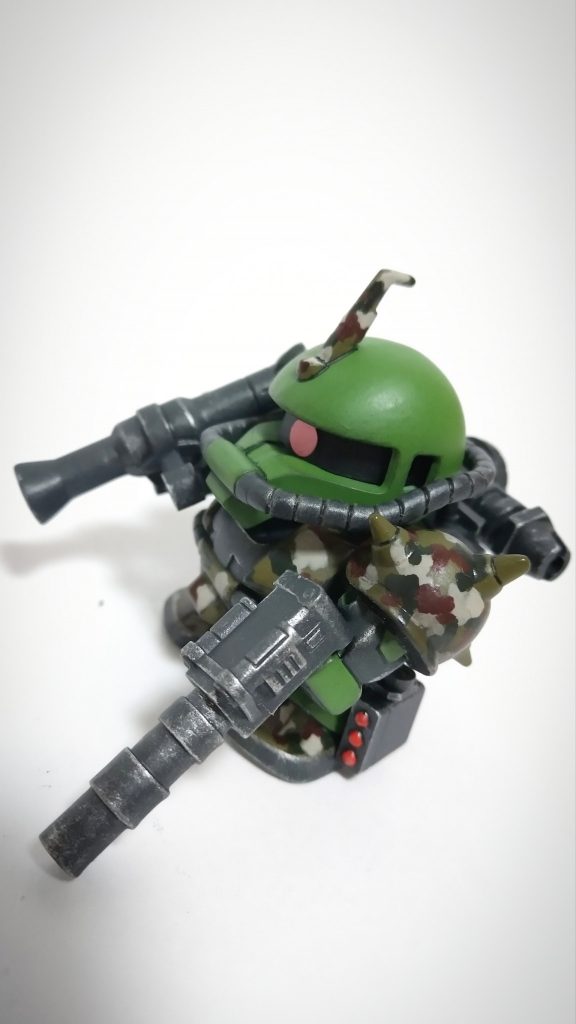 BB戦士 ザクⅡ フル装備型–2枚目/制作者：180kun