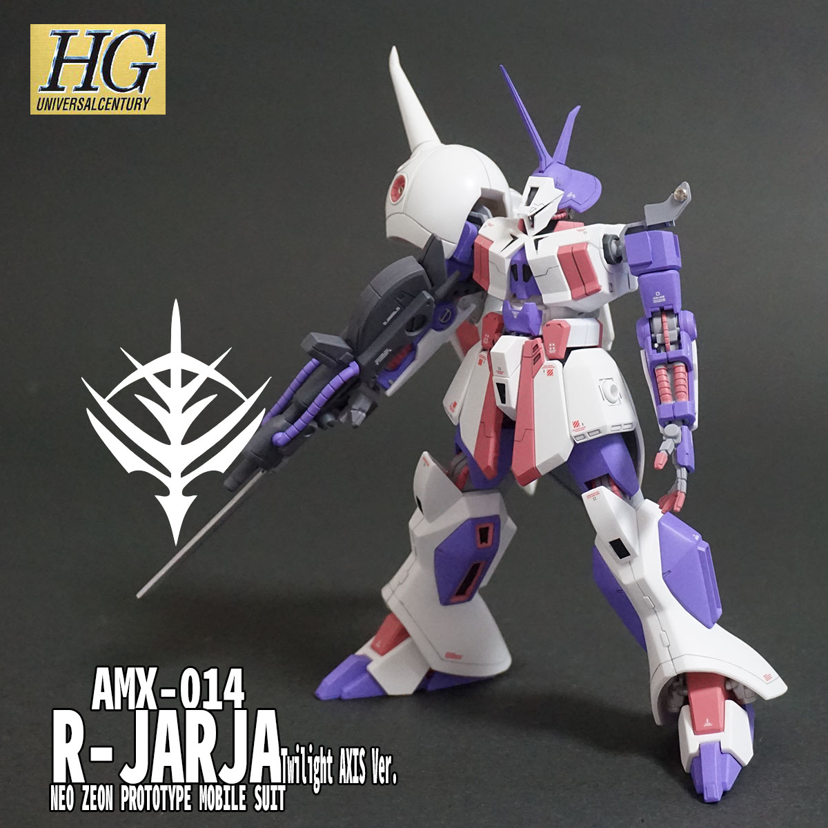 HGUC R・ジャジャ (Twilight AXIS Ver.)｜@Under_NM_Designさんの 