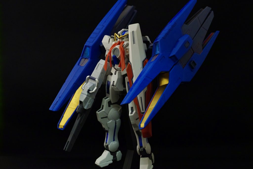 国連軍の「フォーリンエンジェル作戦」後、GNドライヴをパージした GN-004 ガンダムナドレ は、プトレマイオスクルーによるティエリアの回収を経て、月軌道上に漂流した。その後、イノベイターによって回収され、外宇宙航行母艦ソレスタルビーイング内に保管されていた。また、イノベイターとCBによる最終決戦時に大破した GNR-101A GNアーチャー は、ヴェーダによって回収された。この機体はそれぞれのパーツを組み合わせて構築された急場凌ぎの機体であり、本格的な実戦を想定しない代わりに最低限の武装と大幅な活動時間の延長が図られている。