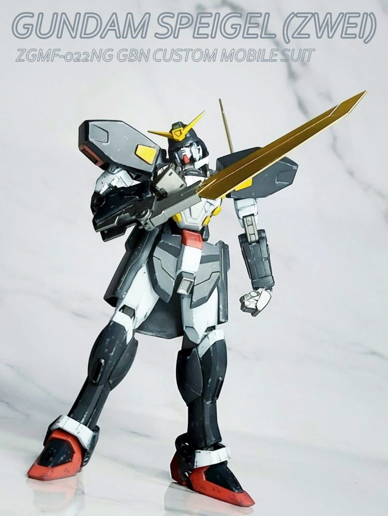 ガンダムシュピーゲル ツヴァイ–2枚目/制作者：Moki Plamo