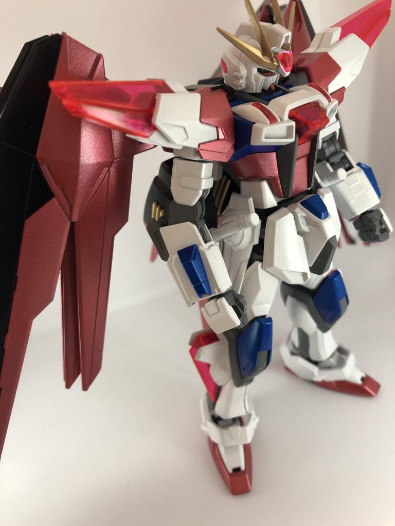 バックパックが重いですが、自立は何とかしています。