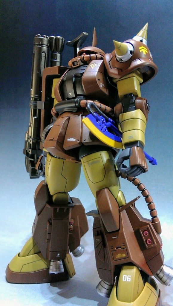 高機動型ザクⅡ R-1A マサヤ・ナカガワ専用機–2枚目/制作者:ぐりぐら