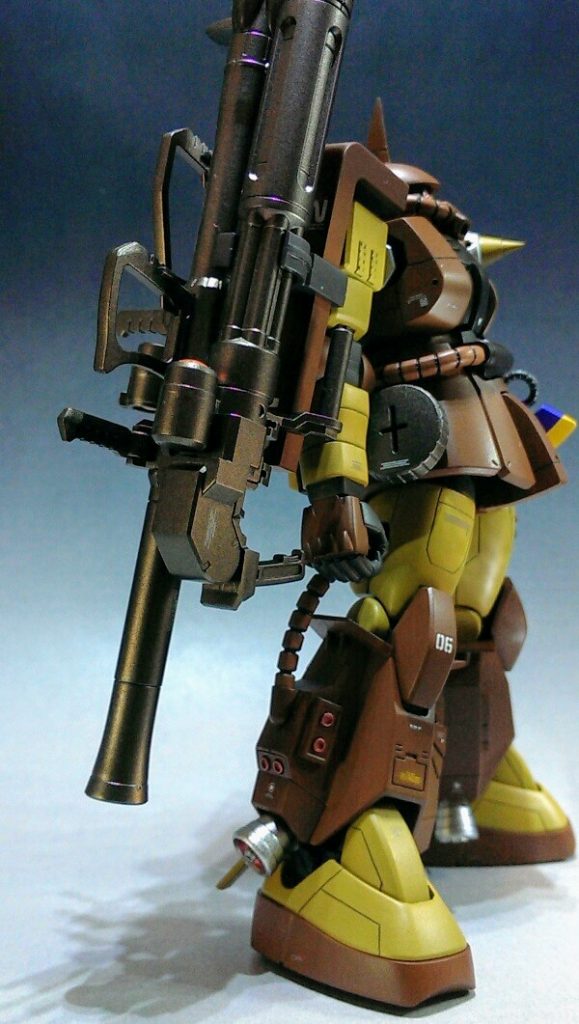 高機動型ザクⅡ R-1A マサヤ・ナカガワ専用機–3枚目/制作者:ぐりぐら