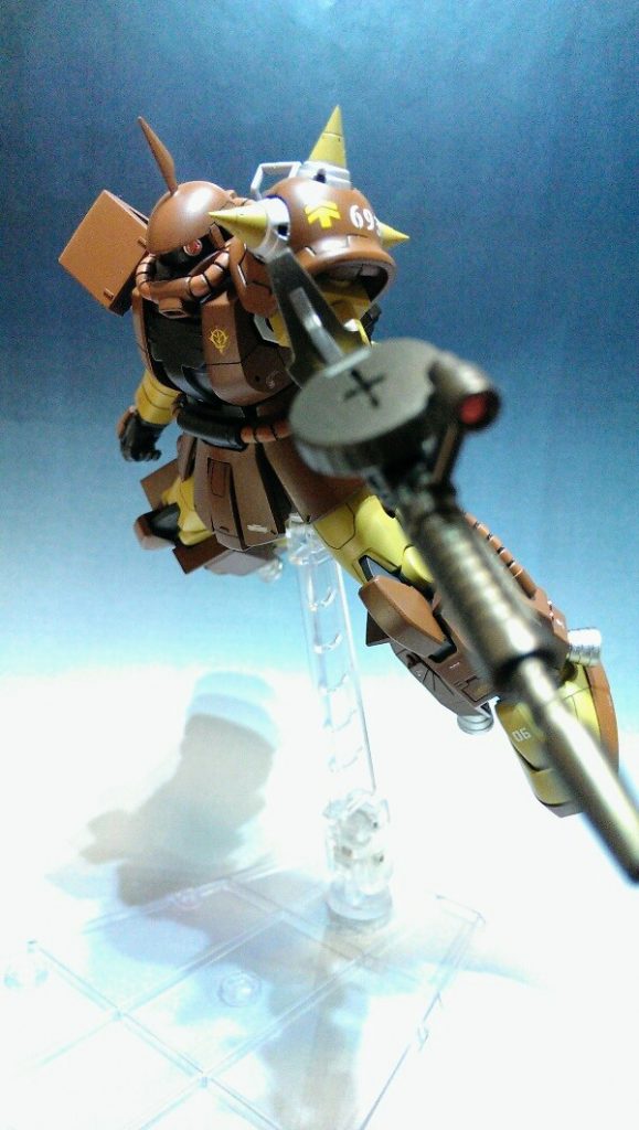 高機動型ザクⅡ R-1A マサヤ・ナカガワ専用機–4枚目/制作者:ぐりぐら