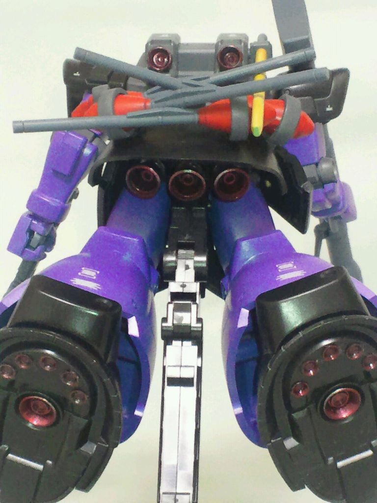 改造箇所頭部　モノアイ新設、モノアイ可動各所工作しているのですが何せ昔の作品なので思い出せません。申し訳ないです。