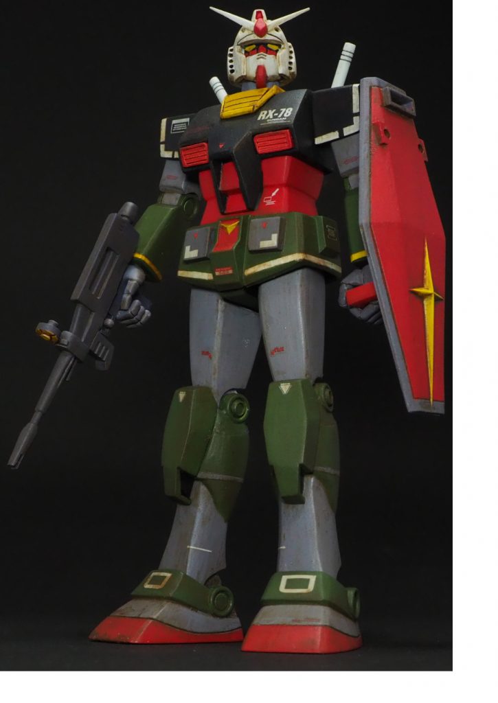 1/144　RX-78 ガンダム(リアルタイプカラー)–2枚目/制作者：ユースケ