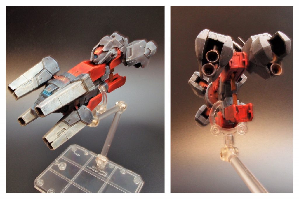 キャノン・アルスレートFの背部ユニットとライフル、Vの頭部で構成される大型砲。浮遊して自律行動が可能。