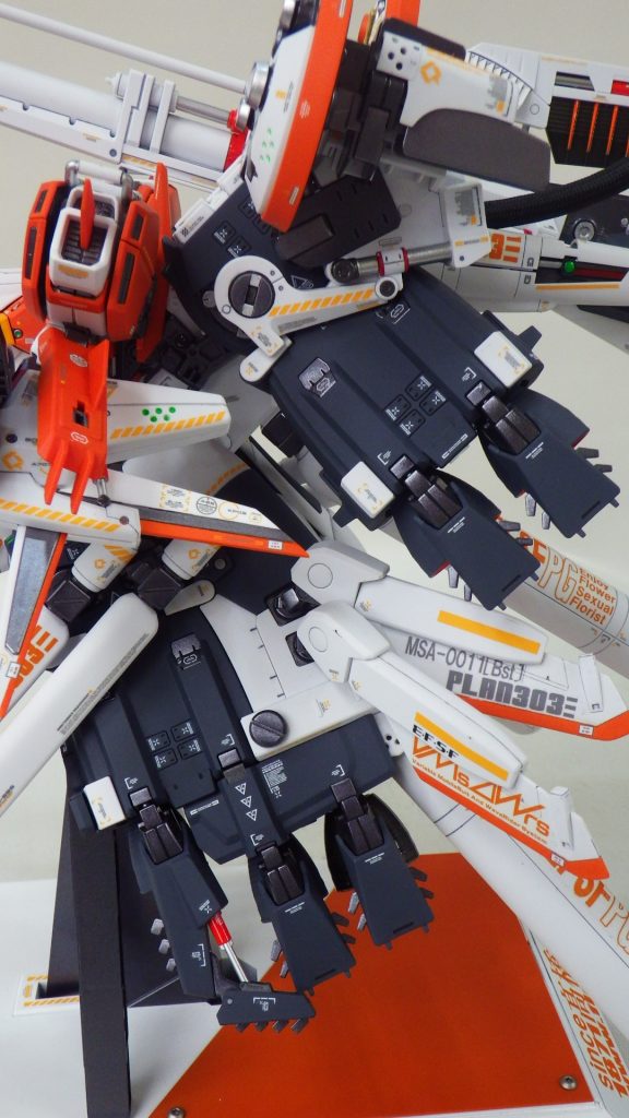 本来なら余剰パーツとなるパーツもすべて使用。