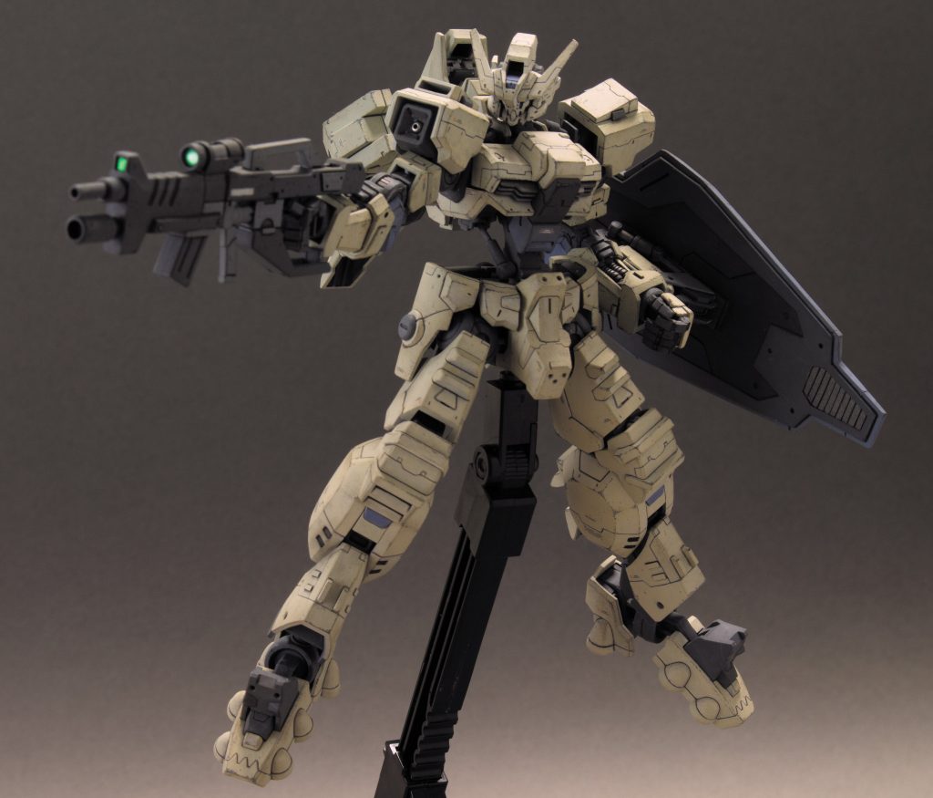 射撃態勢ライフルはアスタロトのライフルとグレイズのライフルのミキシングです。