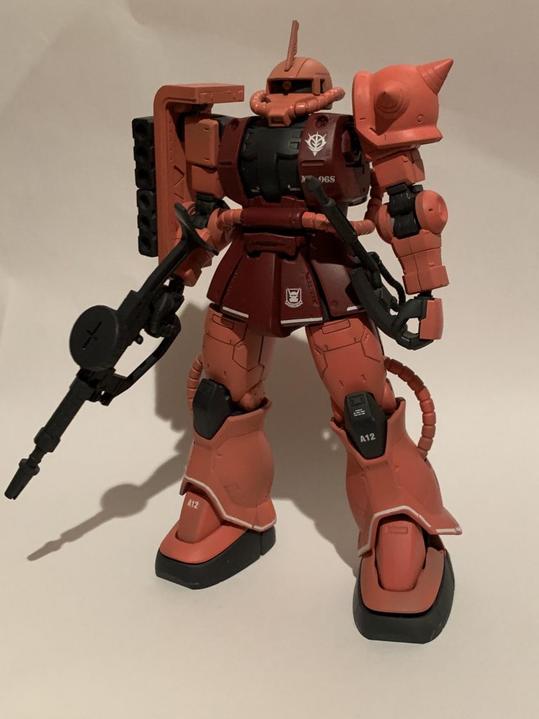 マシンガン装備です 