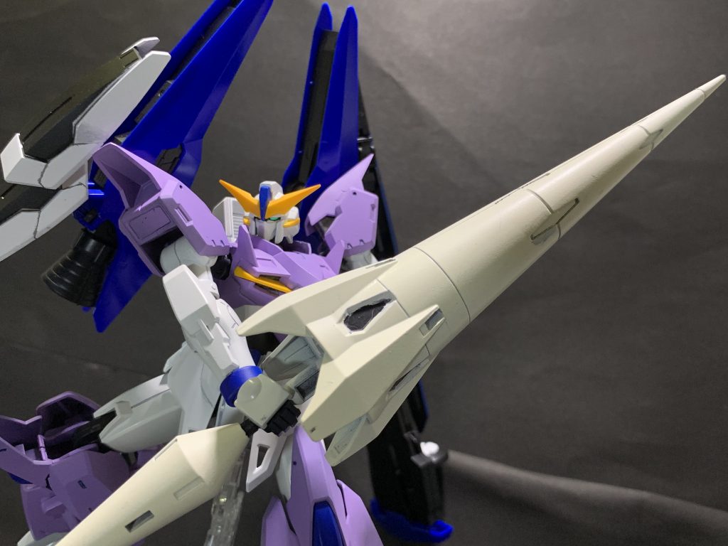 ハイパーバーストランスも長物装備ばかりだと一周回って自然に馴染んでますね。