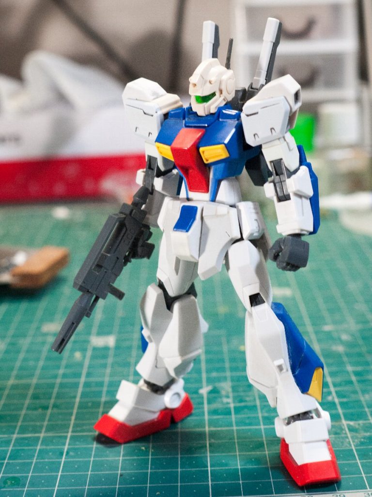 途中まではジムヘッドで仕上げるつもりでした