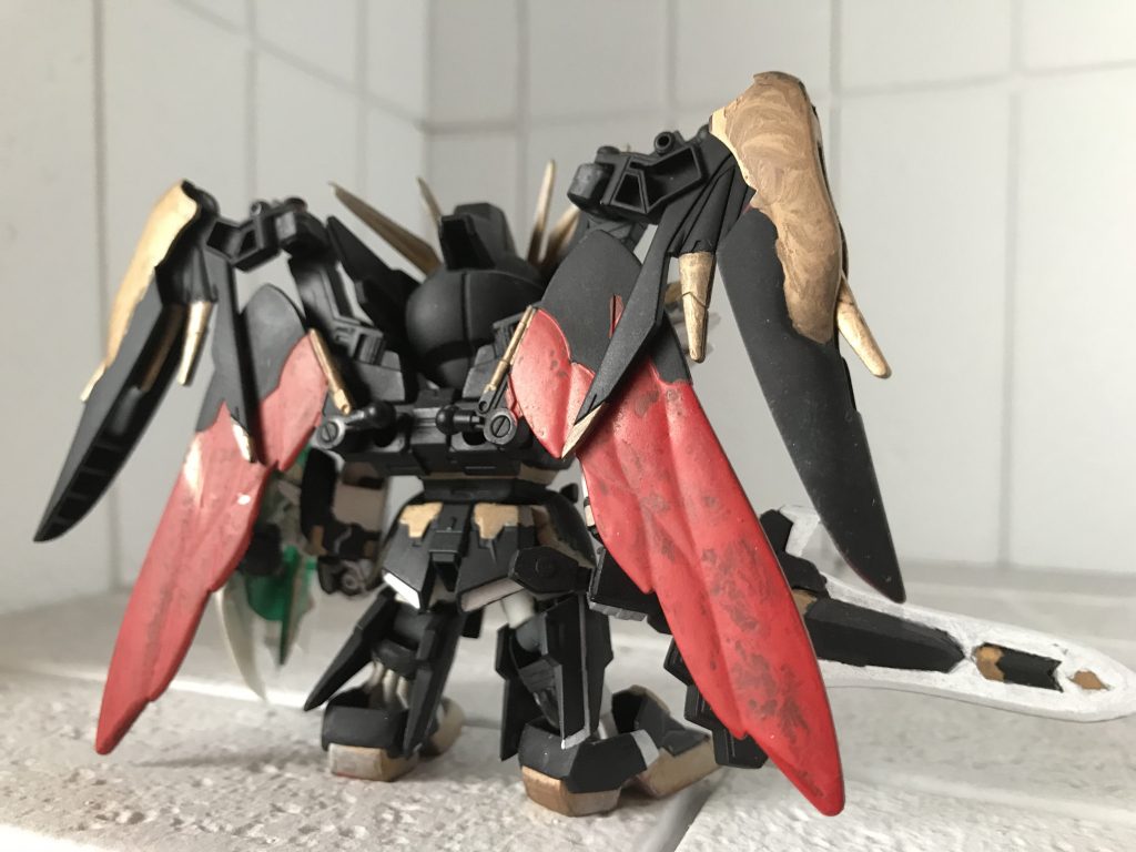 背中で語れる…程ではないと思いますが背面。