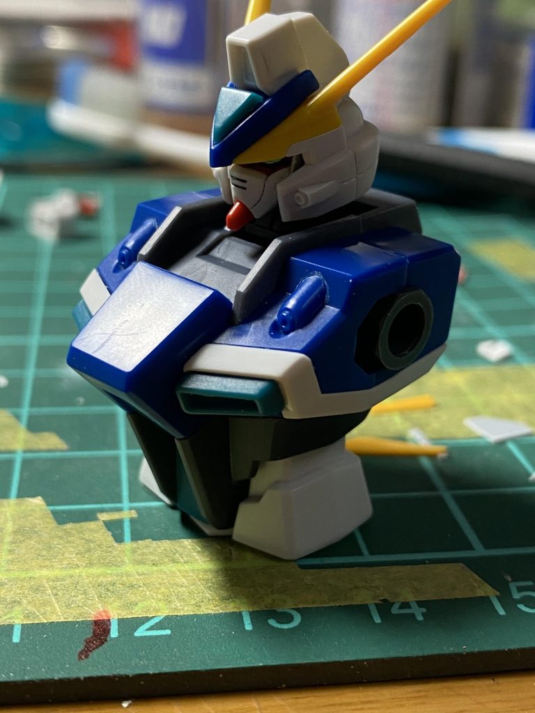 フェイスはHGACガンダムXから拝借。