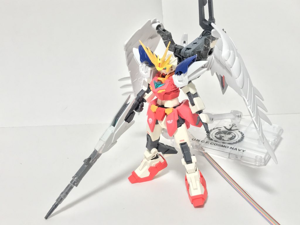 制作過程。長々と失礼しました、ハーメルンにて連載中の「ガンダムビルドダイバーズ リビルドガールズ https://syosetu.org/novel/233491/ 」に登場する主人公機として、以前に投稿したコメットコアガンダムの後継機として作ったものです