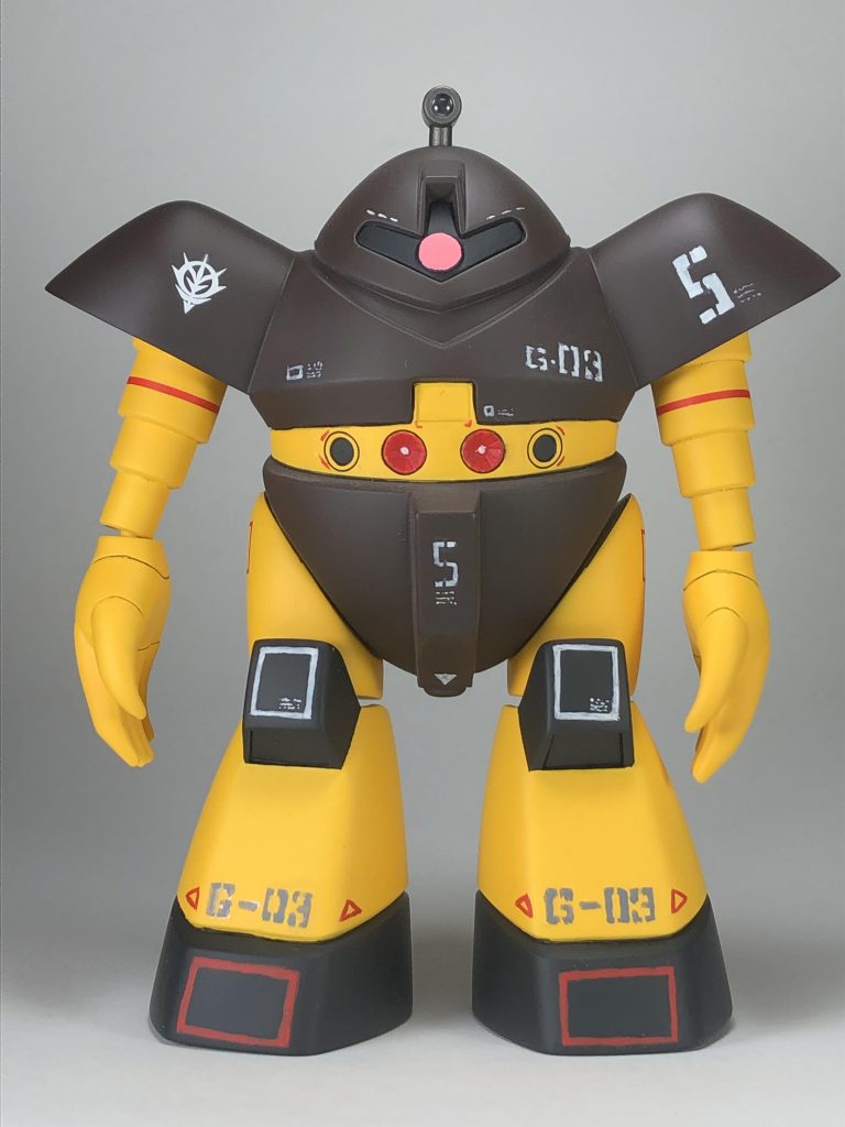 可動を考えなければゴッグの中では一番好きなスタイルです。