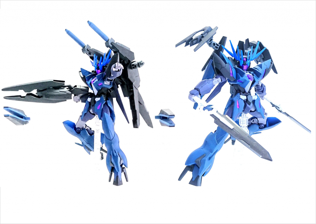 今回はアルスアースリィガンダムをベースに改造してみました。まず、名前の由来なんですが、アルスが生まれ変わって新たな星(ノヴァ)となるという意味で