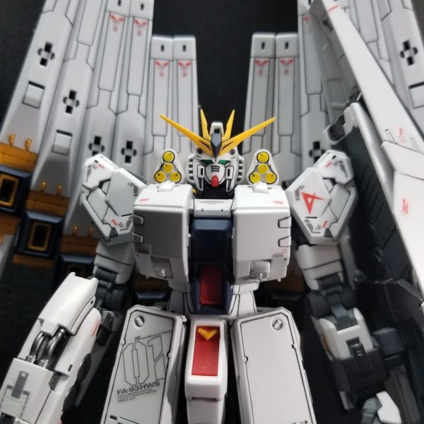 RG νガンダム(ダブル・フィン・ファンネル)MG Hi-νガンダムHWS RG ν[NEU]ガンダム(H.W.S装備·ダブルフィンファンネル仕様