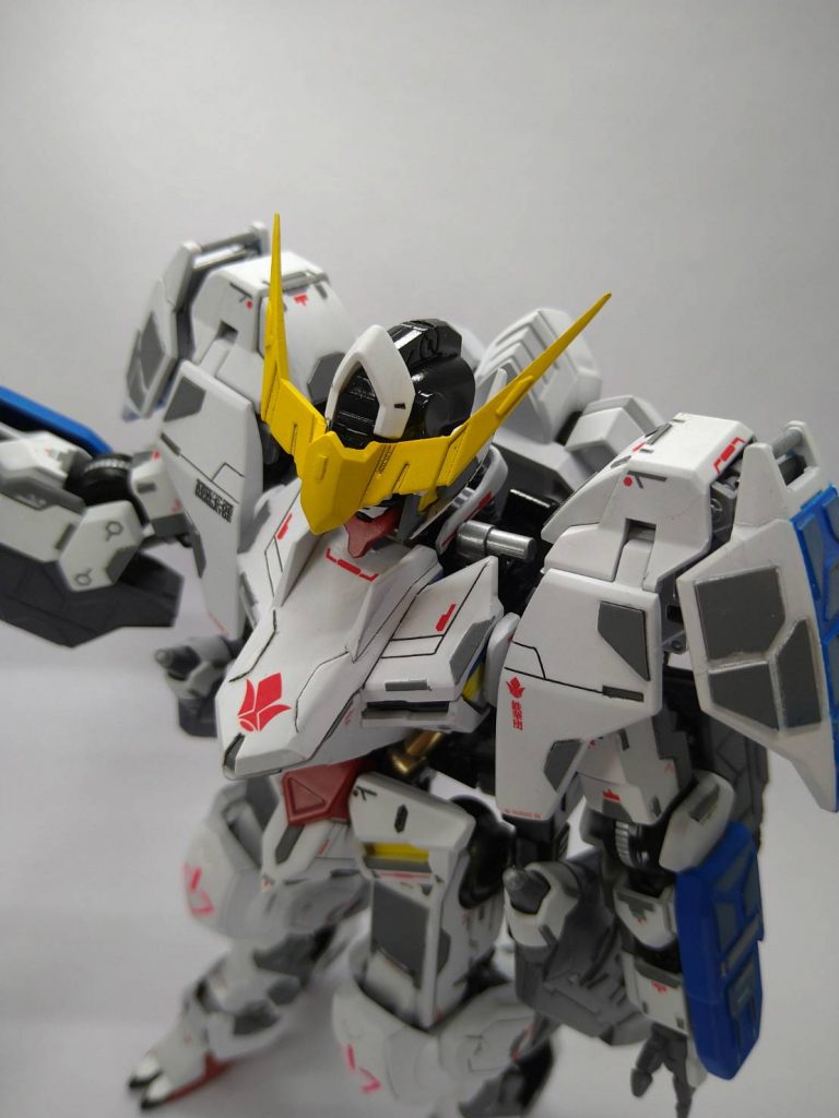 白背景で斜め上から