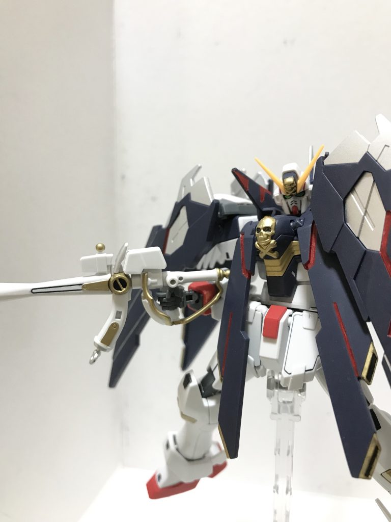 ザンバスター色分けがなく白のみなので縁取りを金に