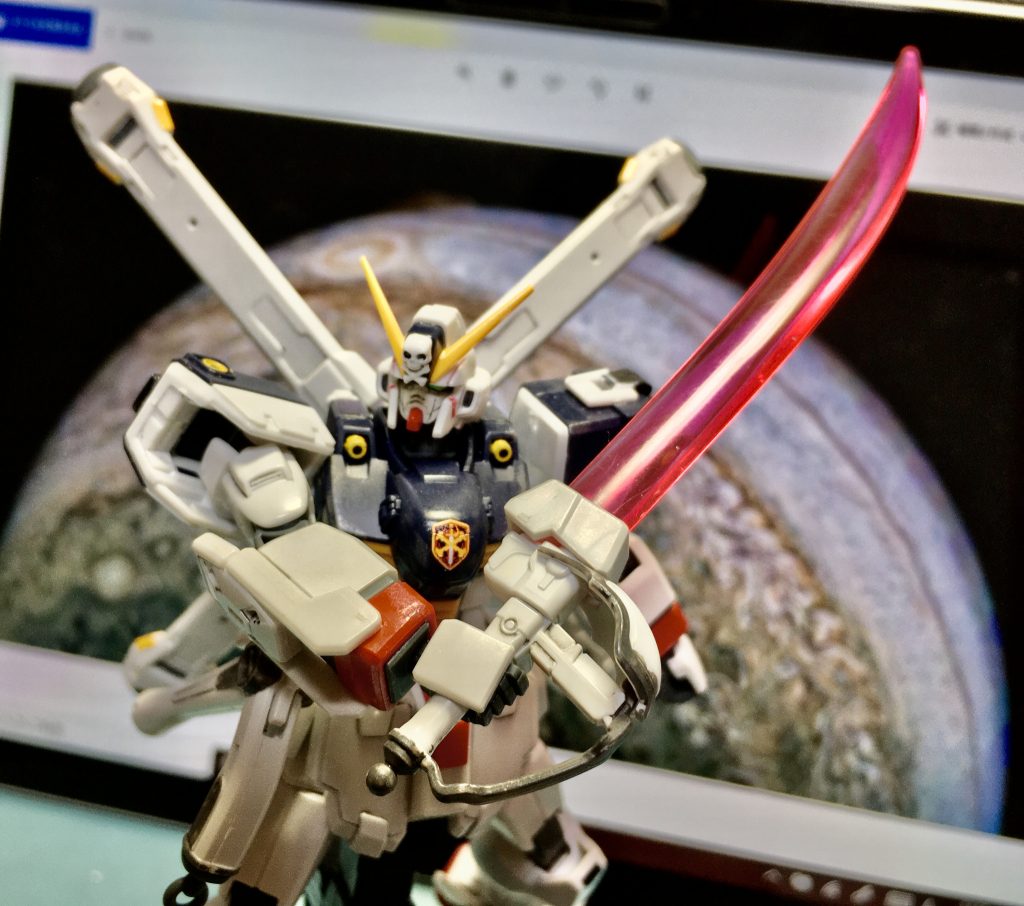 ビームザンパー構え